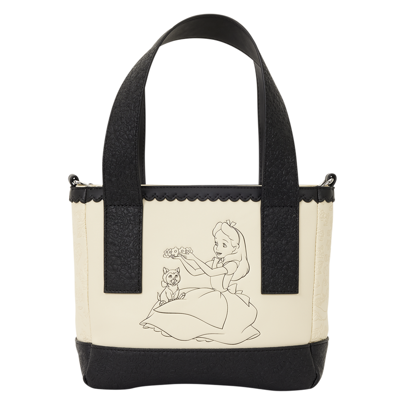 Loungefly Disney Alice in Wonderland Mini Tote Crossbody Bag