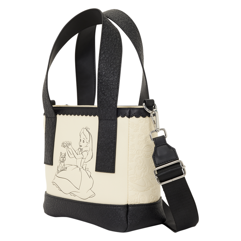 Loungefly Disney Alice in Wonderland Mini Tote Crossbody Bag