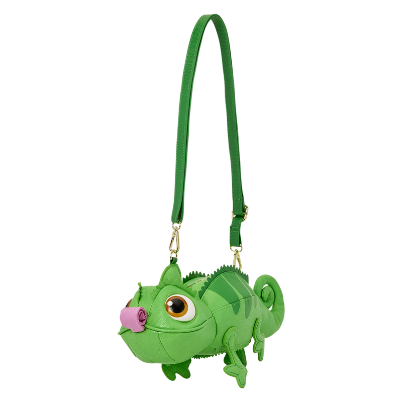 Loungefly Disney Tangled Pascal Figural Crossbody Bag
