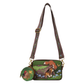 Loungefly Disney The Fox and the Hound Tod & Copper Sling Crossbody Bag with Coin Bag