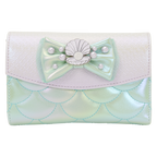 Loungefly The Little Mermaid Iridescent Pearl Flap Wallet