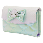 Loungefly The Little Mermaid Iridescent Pearl Flap Wallet